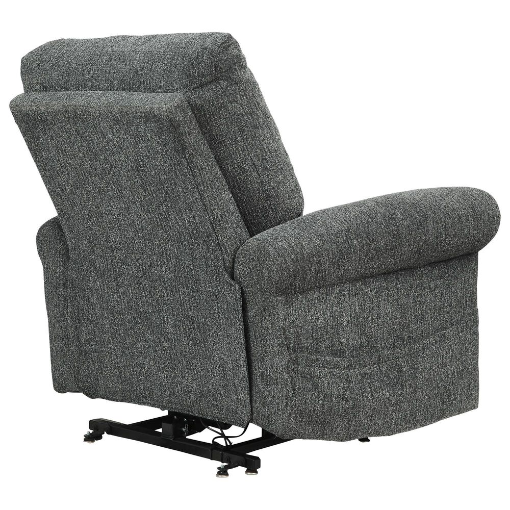 Ashley Aureta Power Lift Recliner in Charcoal, , large