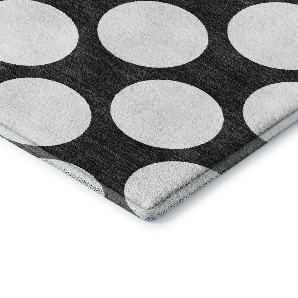 Dalyn Rug Company The Reserve TR13 Black 2&#39;6&quot; x 3&#39;10&quot; Indoor/Outdoor Area Rug, , large