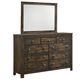 New Heritage Blue Ridge 4 Piece Queen Bedroom Set in Rustic Gray, , large