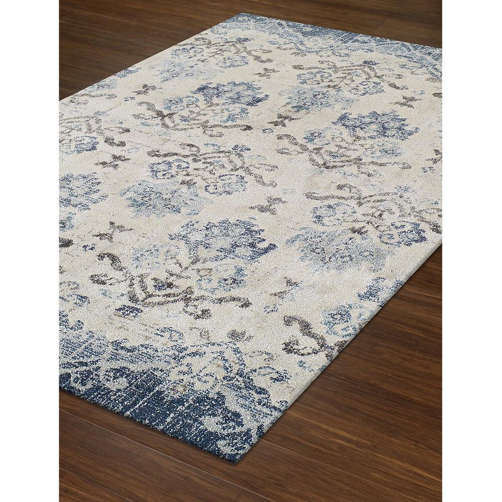Dalyn Rug Company Antigua AN11 9&#39;5&quot; x 13&#39;2&quot; Blue Area Rug , , large