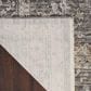 Nourison Lynx 12" x 15"9" Slate and Multicolor Area Rug, , large