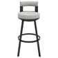 Blue River Flynn 26" Swivel Counter Stool in Black, , large