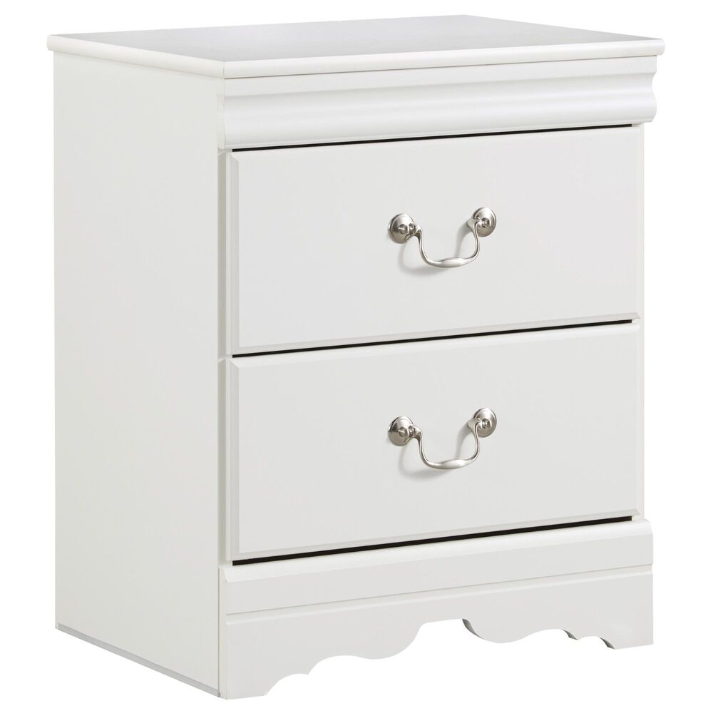 Ashley Anarasia 5 Piece Twin Bed Room Set in White, , large
