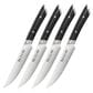 Cangshan Helena 4-Piece Fine-Edge Steak Knife Set in White, , large