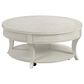 American Drew Harmony Marcella Round Coffee Table in White Oak, , large