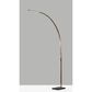 Adesso Sonic LED Arc Lamp in Antique Brass, , large