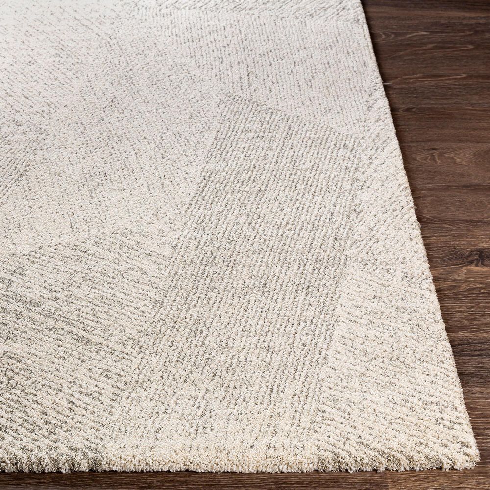 Surya Gavic GVC-2310 5&#39;3&quot; x 7&#39;3&quot; Cream, Beige, Light Gray, Taupe and Charcoal Area Rug, , large