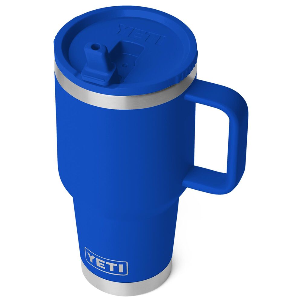 YETI Rambler 30 Oz Travel Straw Mug with Color-Matched Straw Lid in Royal Blue, , large
