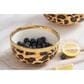 Pampa Bay Animal Print 6" Round Small Bowl in Gold, , large