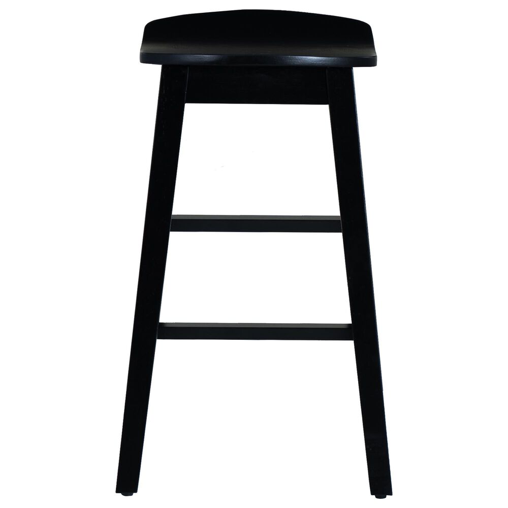 Linden Boulevard Culver 26" Counter Stool in Black, , large