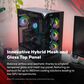 iBUYPOWER Element Pro Gaming Desktop PC | AMD Ryzen 7 9800X3D - 32GB RAM - AMD Radeon RX 9070XT Graphics - 2TB SSD in Black, , large
