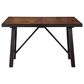 Steve Silver Halle 6-Piece Counter Height Dining Set in Ebony and Honey, , large