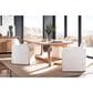 Vanguard Furniture Laura Stocked Dining Chair in Icey Cream, , large