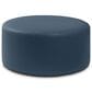 Jaxx Candler Faux Leather Ottoman in Oxford Blue, , large