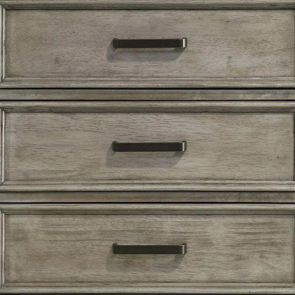 Mayberry Hill Sullivan 3-Drawer Nightstand in Drift Grey, , large