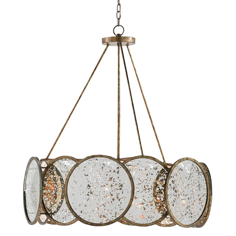 Currey And Company Oliveri Chandelier in Pyrite Bronze, , large