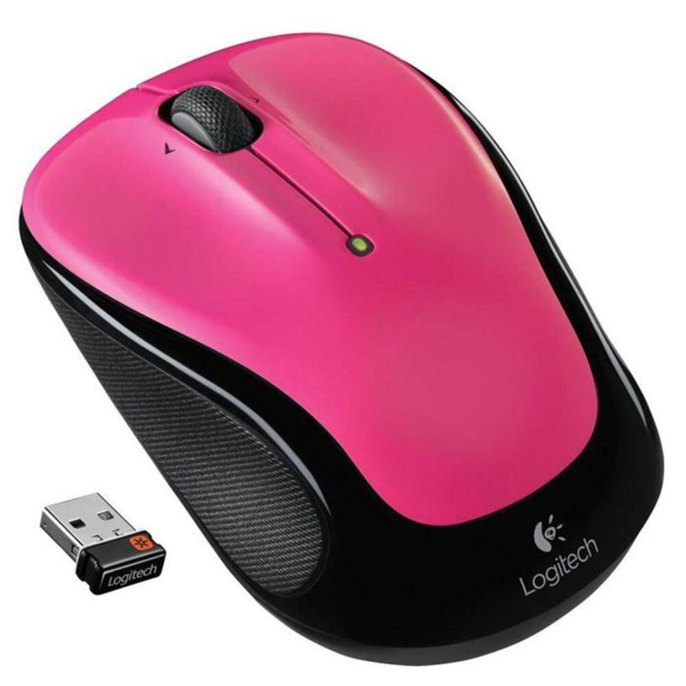 Logitech Wireless Mouse M325 - Brilliant Rose, Pink, large