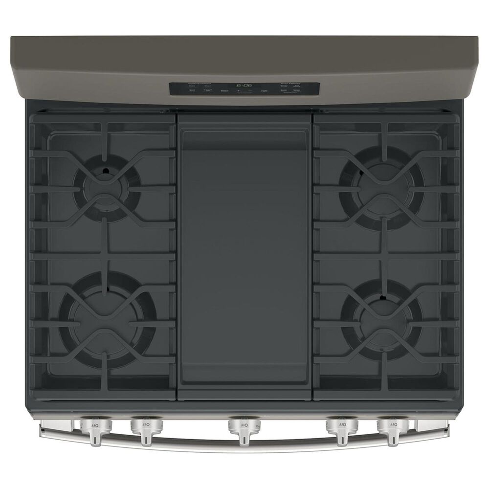 GE Appliances 5.0 Cu. Ft. Freestanding Gas Range in Slate, , large