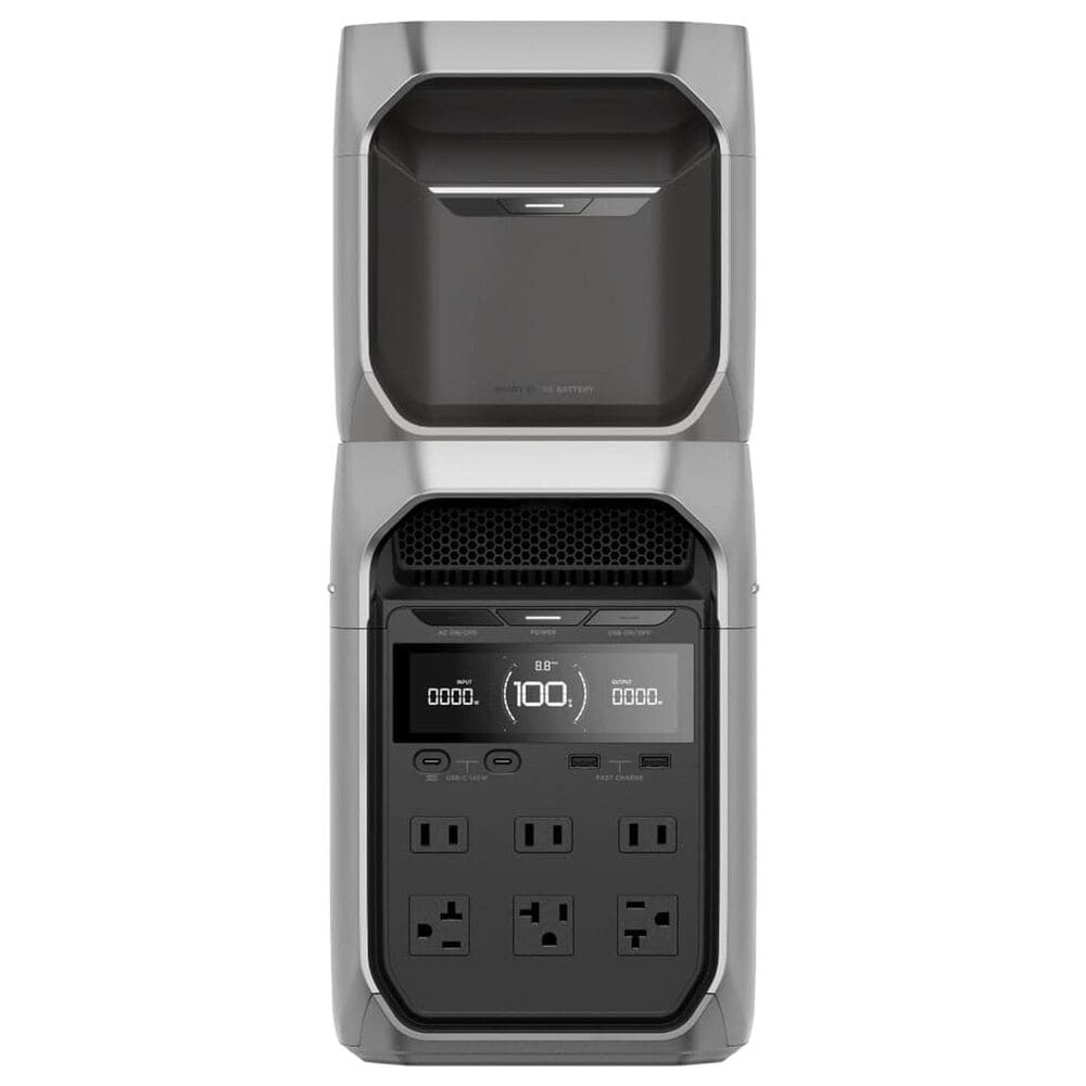 Ecoflow Delta 3 Plus Portable Power Station in Silver, , large