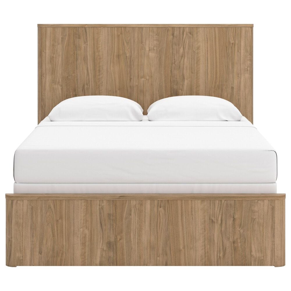 Ashley Gramburg 3 Piece Queen Panel Bedroom Set in Warm Brown, , large