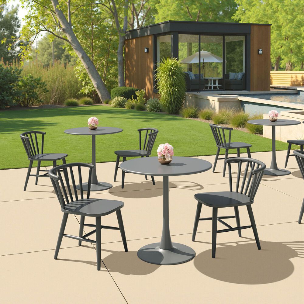 Zuo Modern Soleil Dining Table in Gray - Table Only, , large