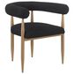 COASTER Edson 5-Piece Rectangular Dining Set in Golden Bronze and Black, , large