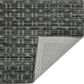 Amer Rugs Houston 8"9" x 11"9" Dark Gray Area Rug, , large