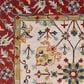 Safavieh Micro-Loop 5" x 8" Beige and Rust Area Rug, , large