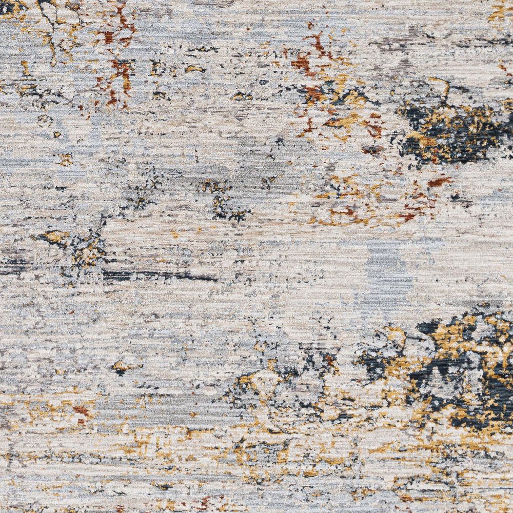 Surya Laila  5&#39; x 7&#39;6&quot; Light Gray, Navy, Teal, Clay and Camel Area Rug, , large
