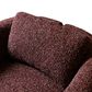 Furniture of America Premier Accent Chair in Burgundy Tweed, , large