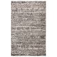 Safavieh Micro-Loop MLP228A 4" x 6" Ivory and Black Area Rug, , large