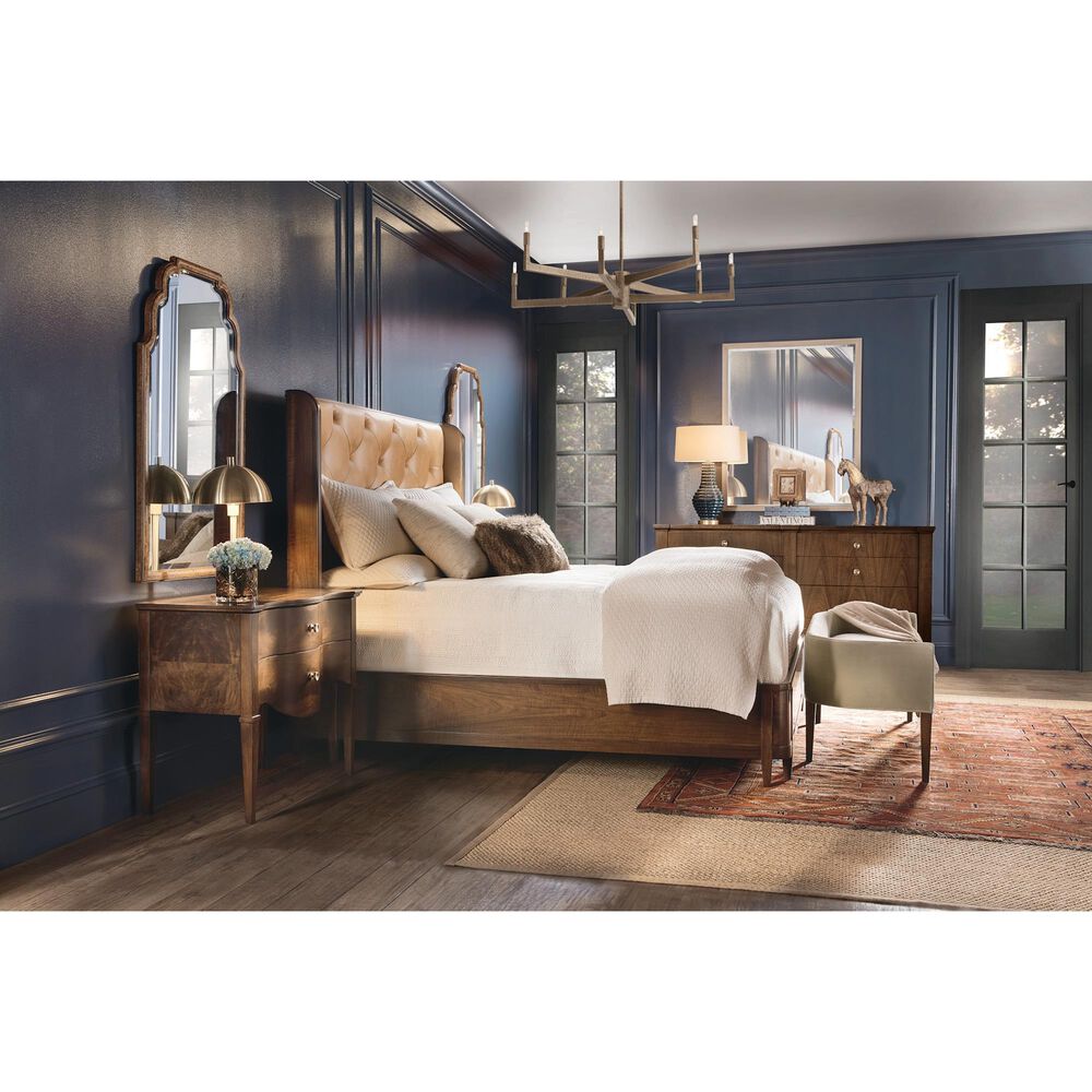 Hooker Furniture Archives 2-Drawer Nightstand in Classic Walnut, , large