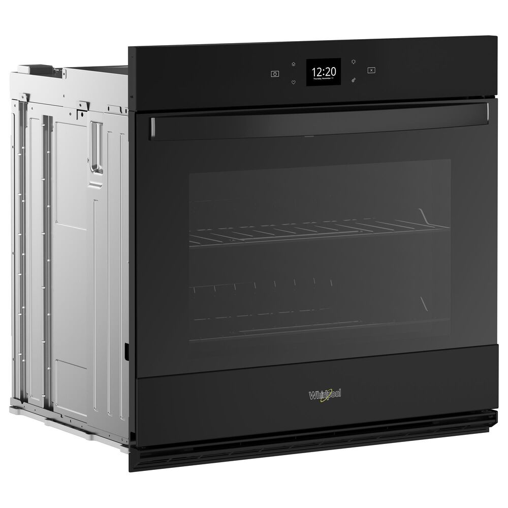 Whirlpool 27&quot; Smart Built-In Single Electric Wall Oven with Air Fry in Black, , large