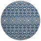 Dalyn Rug Company Neo NO12 8" Round Navy Area Rug, , large