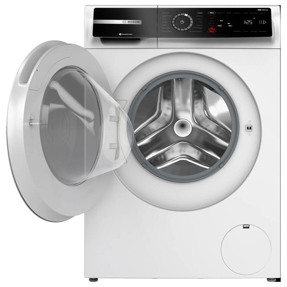 Bosch 500 Series 24&quot; Compact Front Load Washer with Home Connect in White, , large