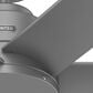 Hunter Kennicott 52" Outdoor Ceiling Fan in Matte Silver, , large