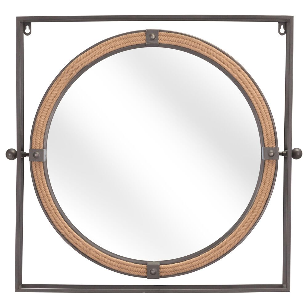 Zuo Modern Capell Mirror in Gray, , large