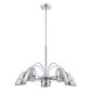 Lite Source Kanoni 5-Lights Chandelier with Metal Shade in Chrome, , large