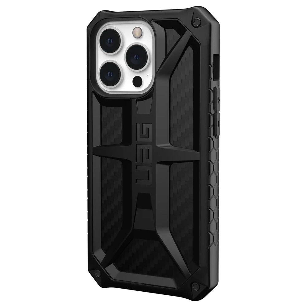 UAG Monarch Case for iPhone 13 Pro Max 5G in Carbon Fiber Nebraska Furniture Mart