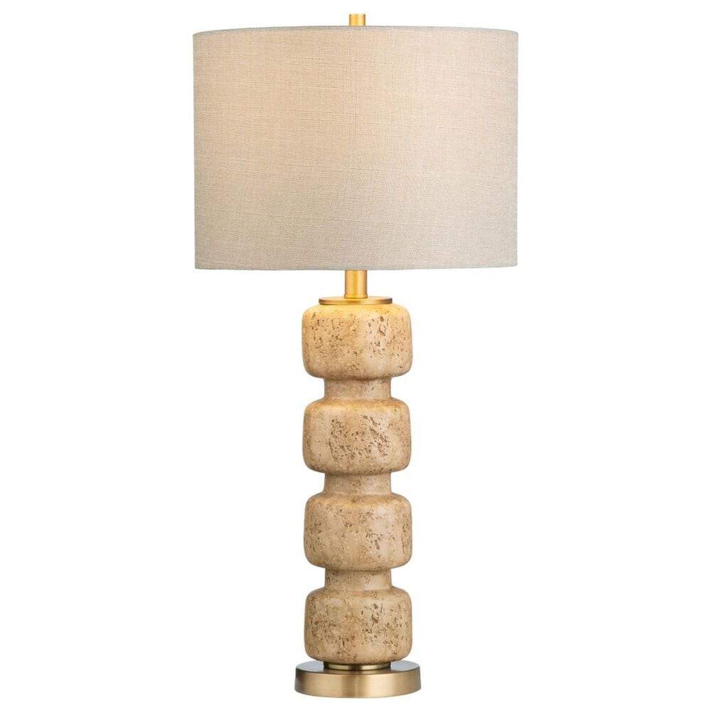 Crestview Collection Somerset Table Lamp in Tan and Gold, , large