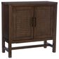 Linon Home Decor Malcolm 2-Door Accent Cabinet in Brown, , large
