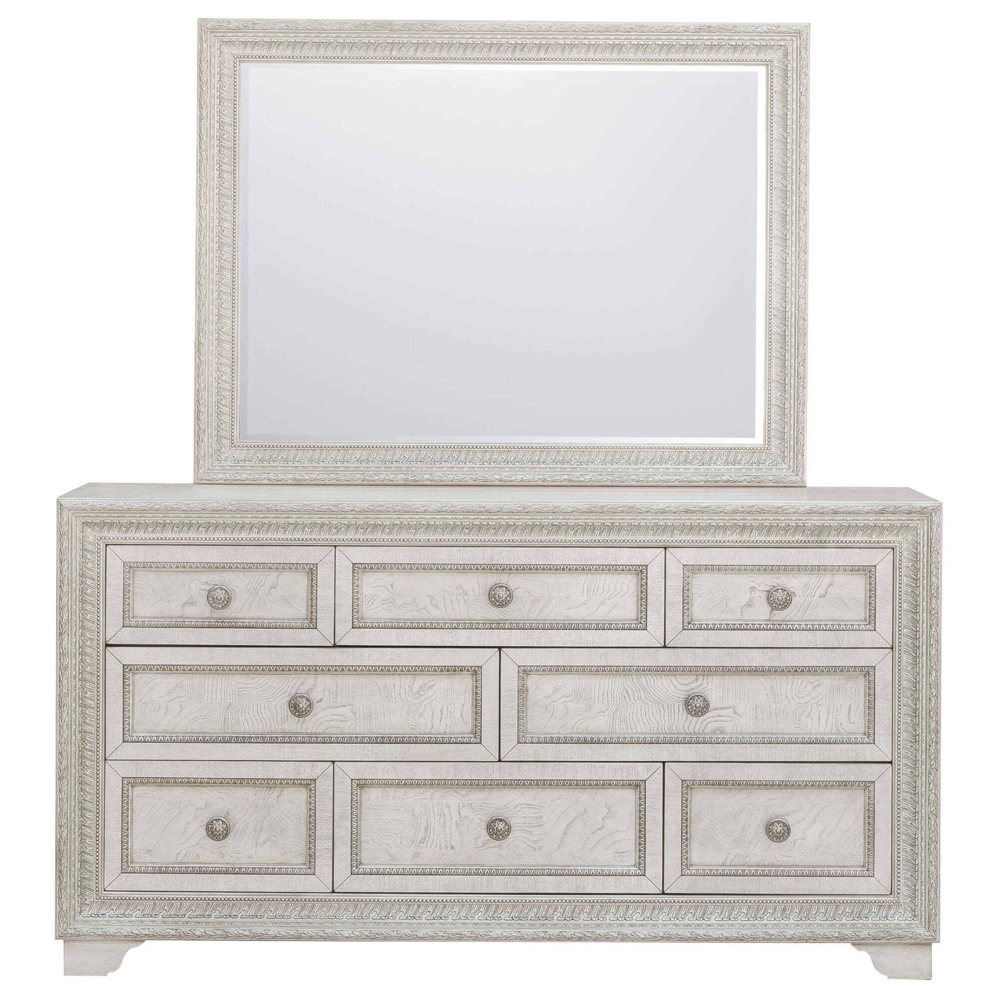 House of hampton chesmore 8 drawer dresser with sale mirror