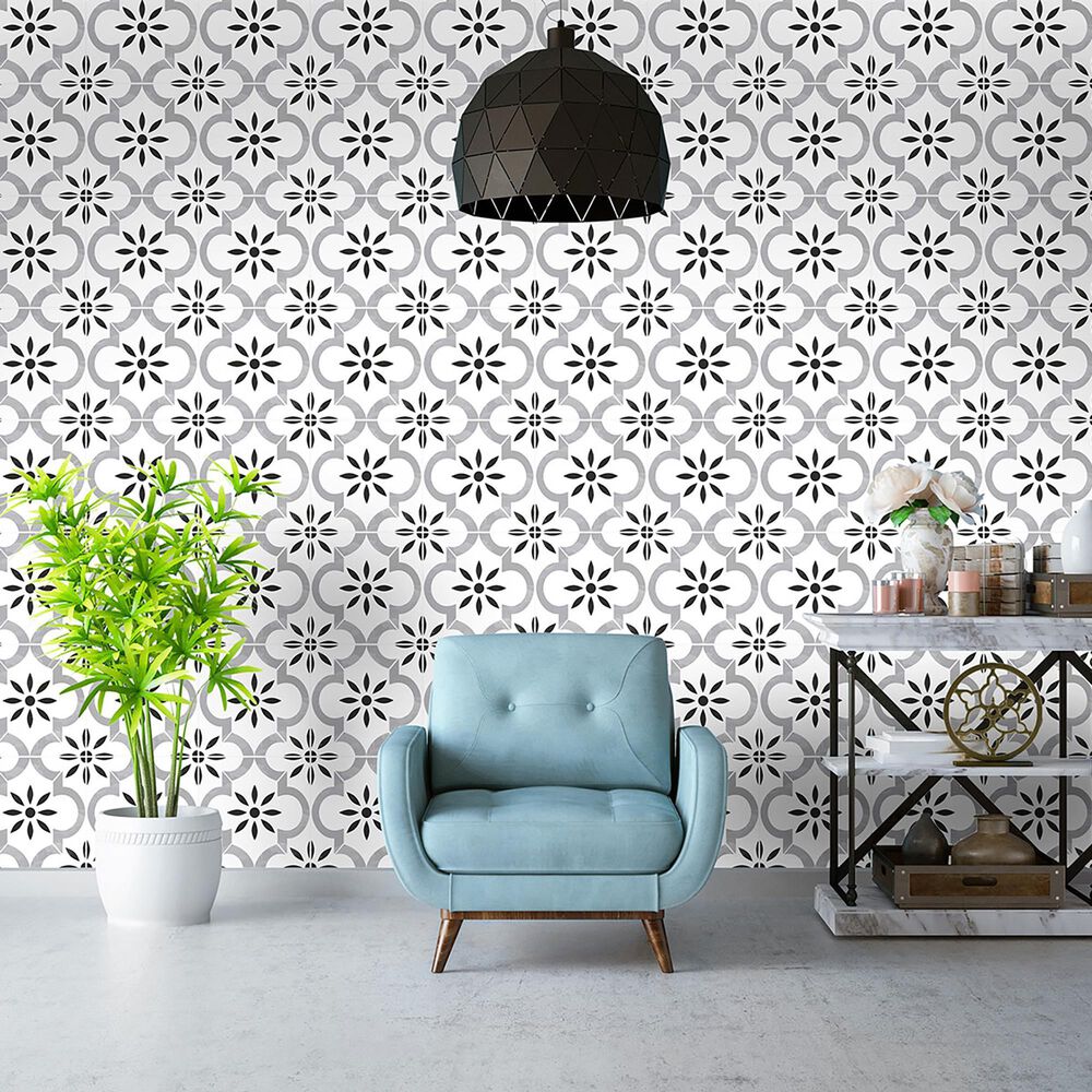 MS International Kenzzi Azila 8&quot; x 8&quot; Porcelain Tile, , large
