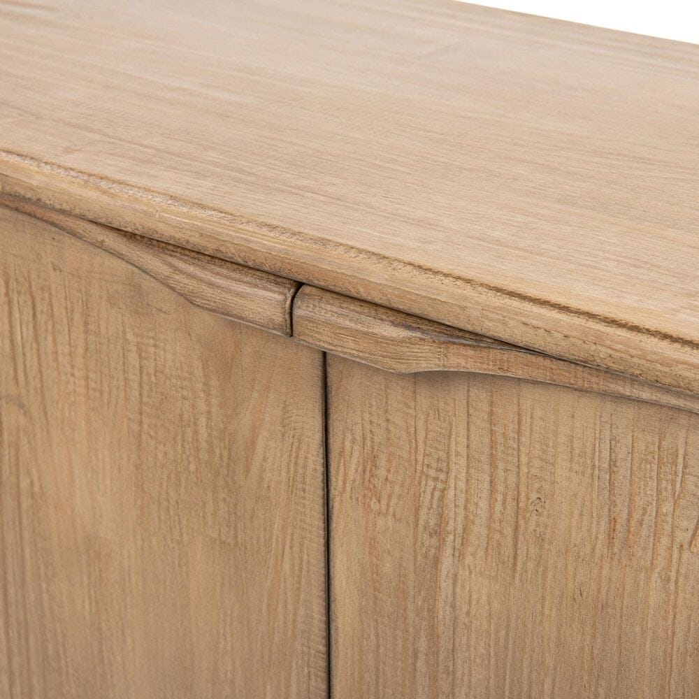 Jennifer Taylor Home Nolan 38" 2-Door Accent Cabinet in Antique Natural Brown, , large
