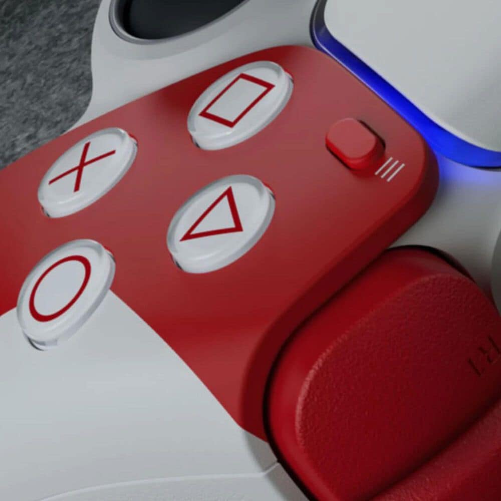 Sony DualSense Wireless Controller - God of War 20th Anniversary Limited Edition in Red and White, , large