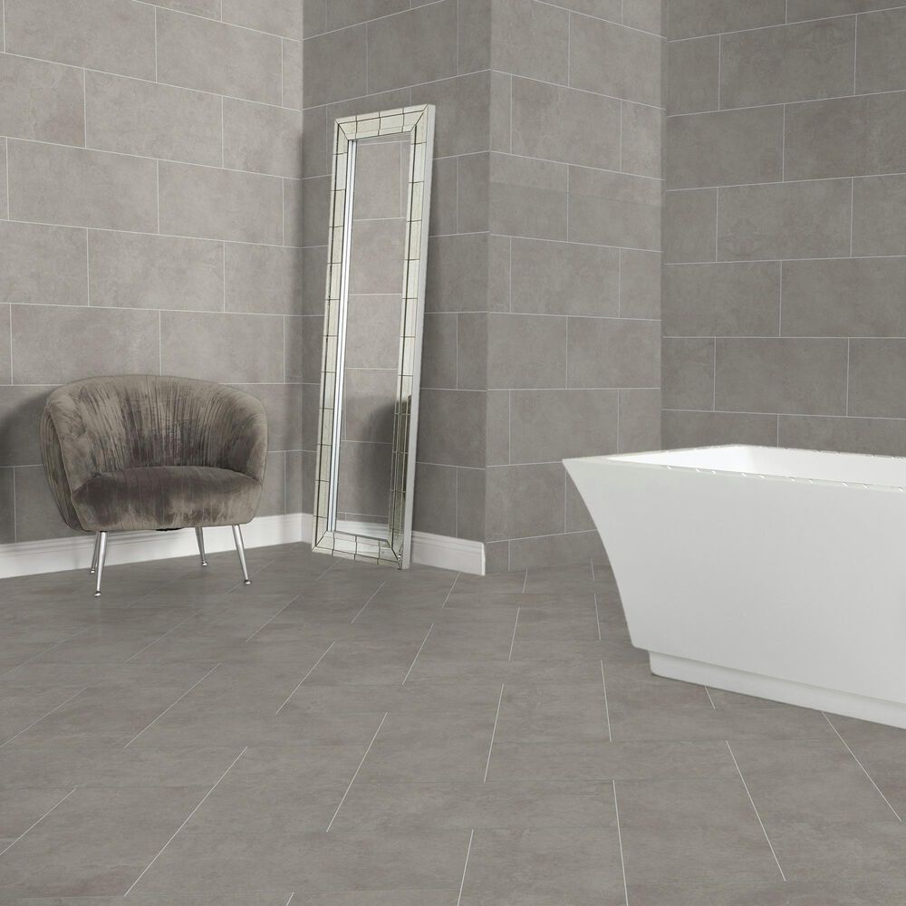 Dal-Tile Rhetoric Eloquent Grey 12&#39;&#39; x 24&quot; Porcelain Tile, , large