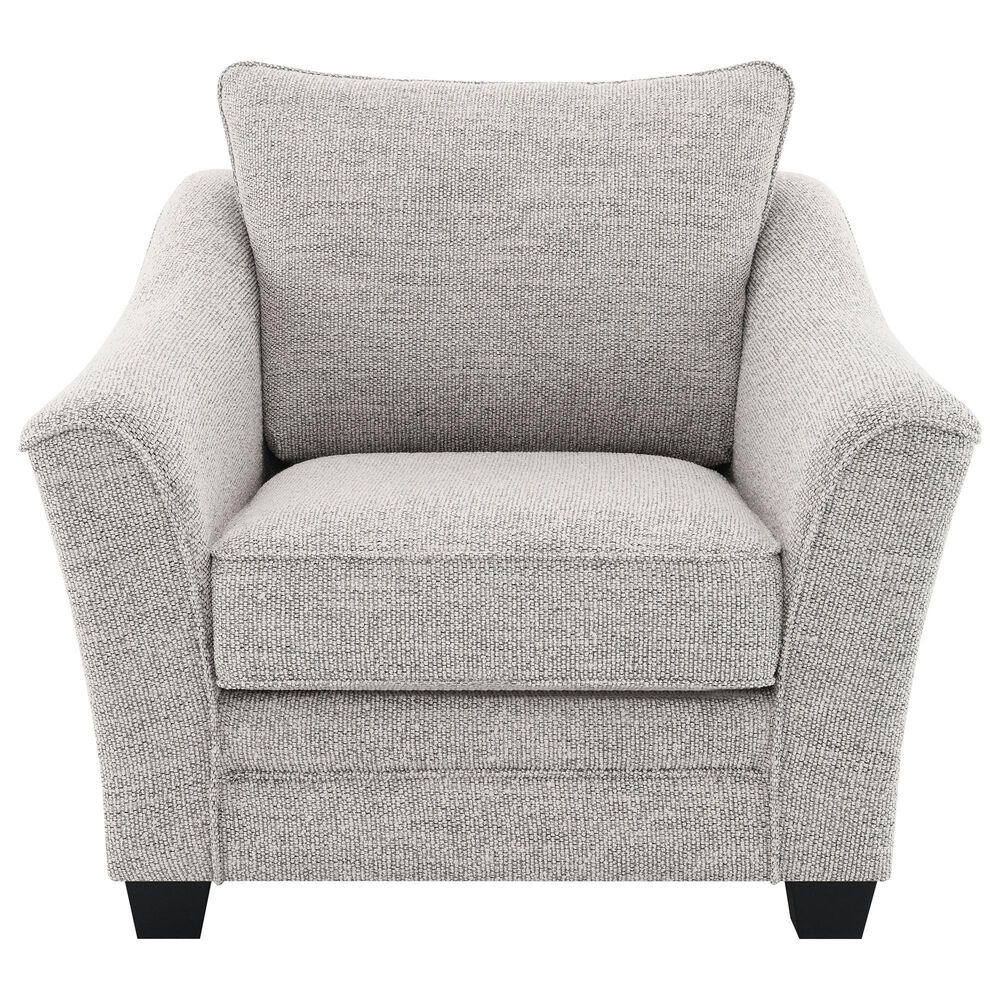 Coaster Tomkins Arm Chair in Light Grey, , large