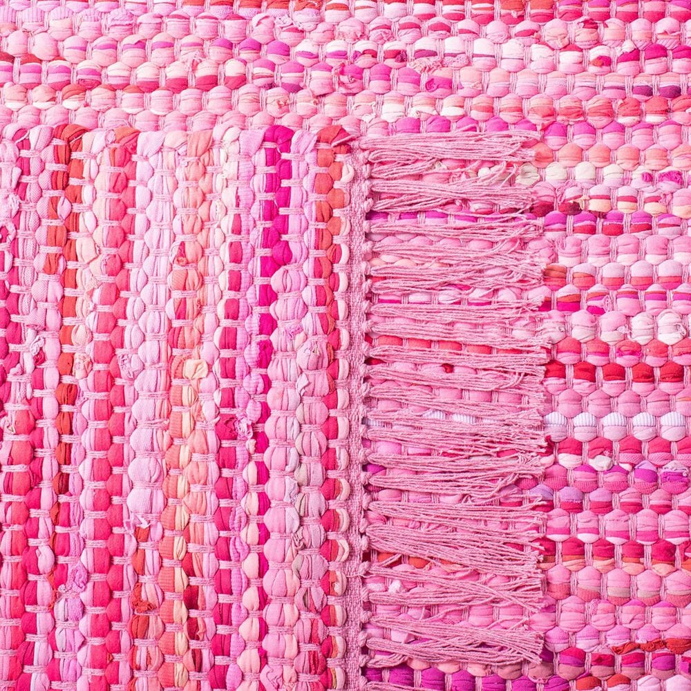 Safavieh Montauk  MTK251 6&#39; Square Pink Area Rug, , large