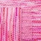 Safavieh Montauk  MTK251 6" Square Pink Area Rug, , large