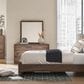 Ashley Fortlorn Bedroom Mirror in Walnut Brown, , large
